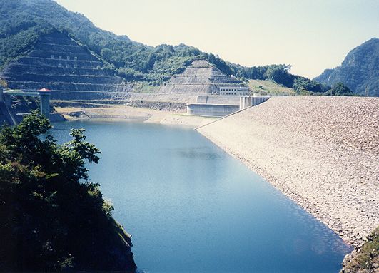 荒川ダム(1990.9.9)