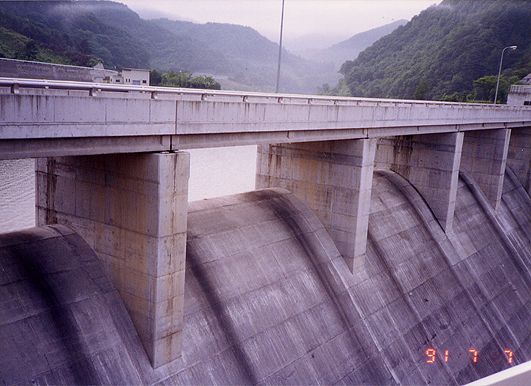 大門ダム(1991.7.7)