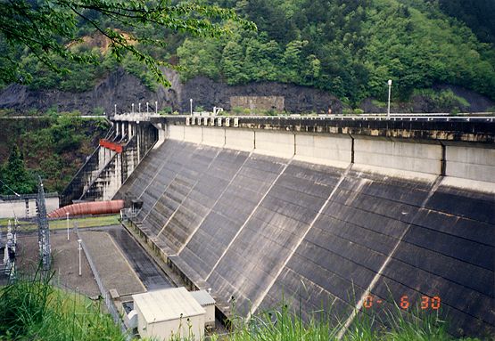 馬瀬川第二ダム(1990.5.4)