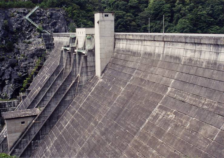 松川ダム(2000.8.15)