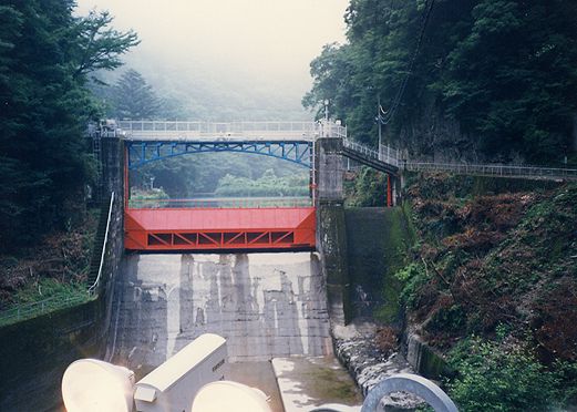 豊岡ダム(1990.7.8)