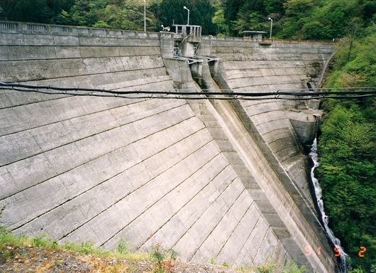 茗荷谷ダム(1991.5.2)
