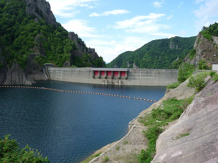 豊平峡ダム(2013.7)