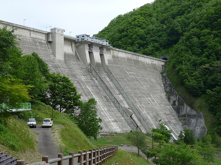 定山渓ダム(2013.7)