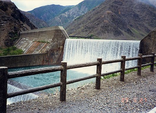 足尾砂防ダム(1989.5.27)