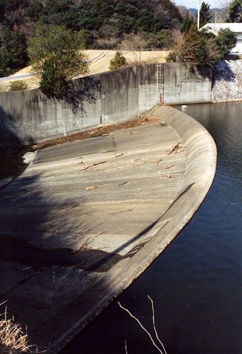 金山ダム(1993.2.12)