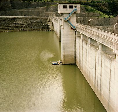 桐生川ダム(1990.9.23)