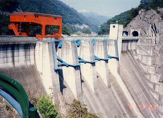 薗原ダム(1990.9.23)