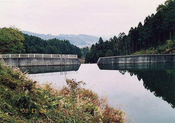 雀川砂防ダム(2003.11.24)