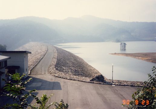 玉原ダム(1990.9.23)