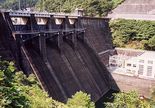 鹿野川ダム(1991.8.15)