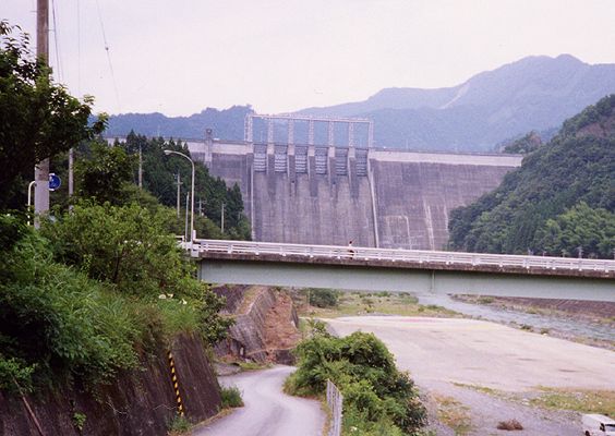 早明浦ダム(1991.8.9)