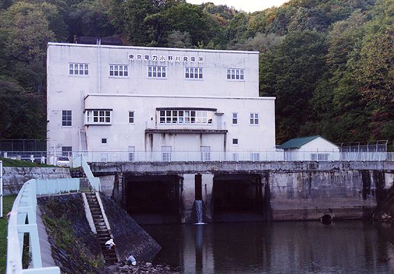 秋元湖ダム(1992.10.10)