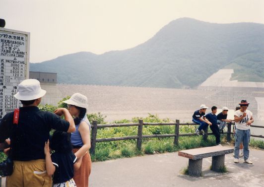 七ヶ宿ダム(1990.7.21)